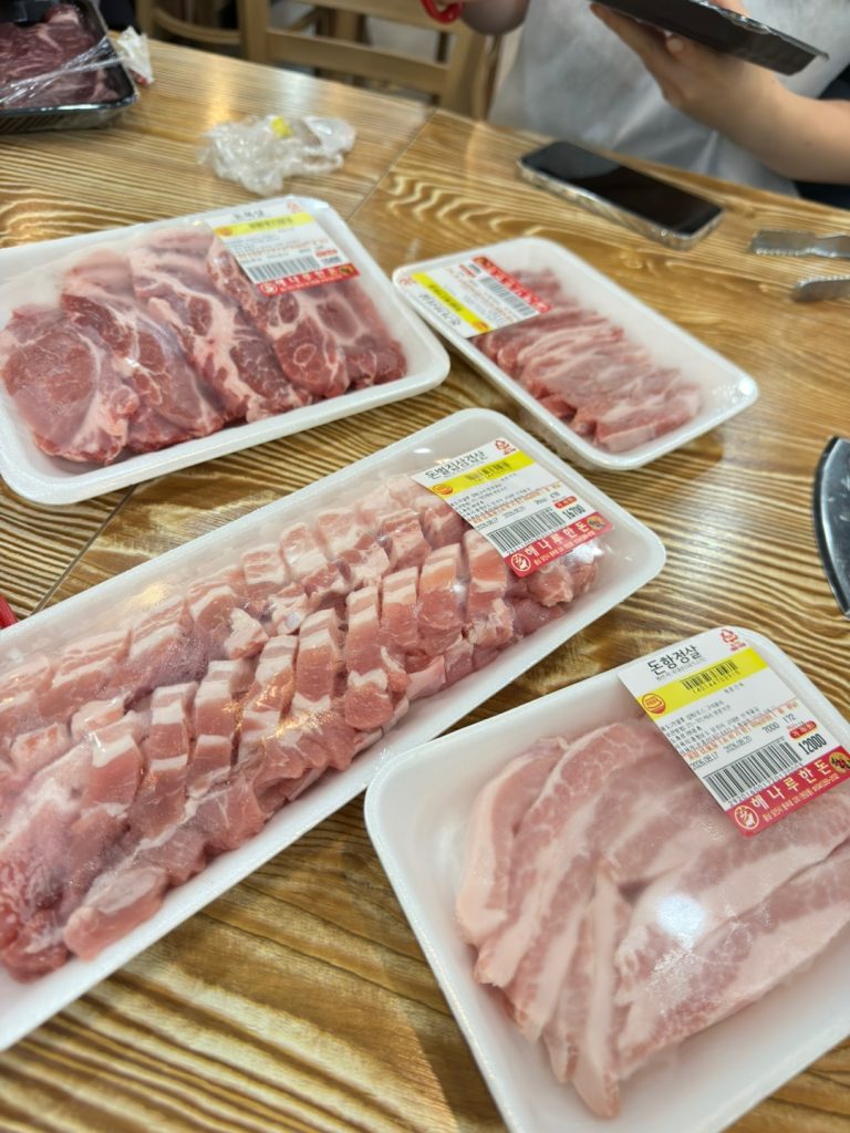 당진 정육식당 해나루한돈 원당점 한돈 삼겹살 목살