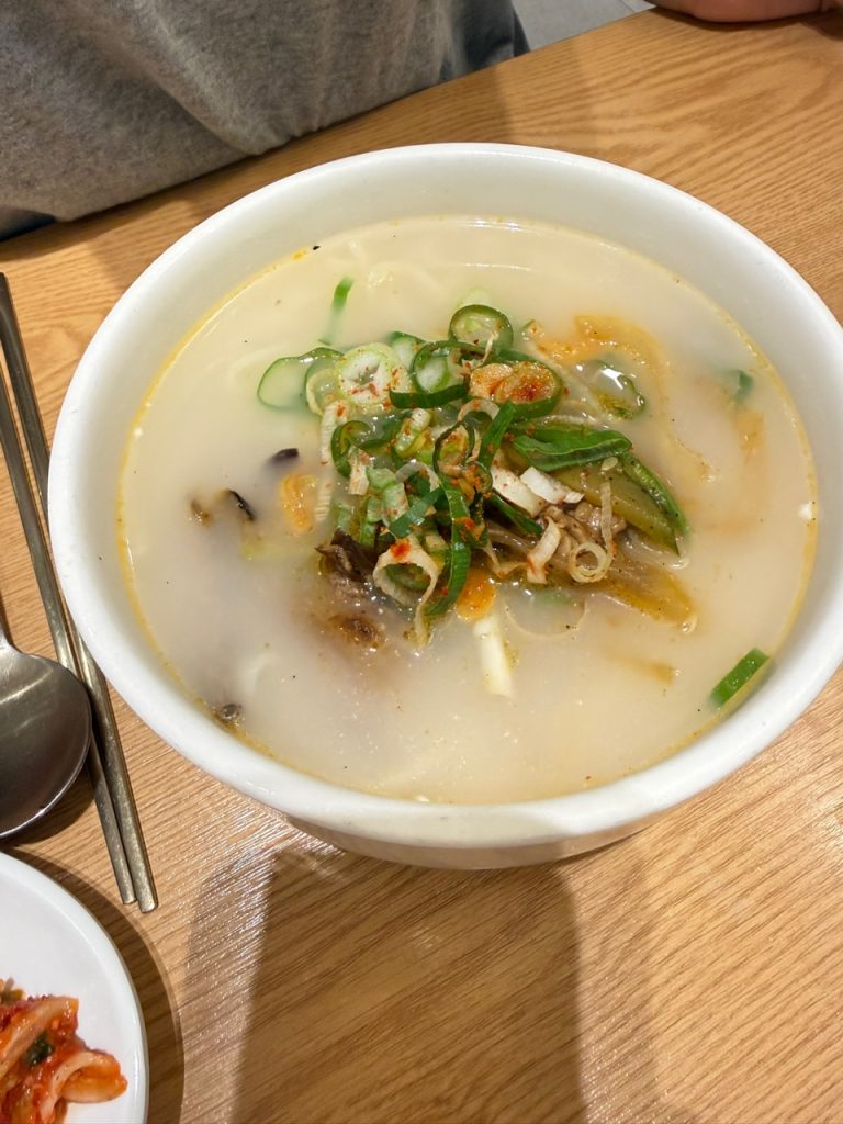 곰탕칼국수 오리지널